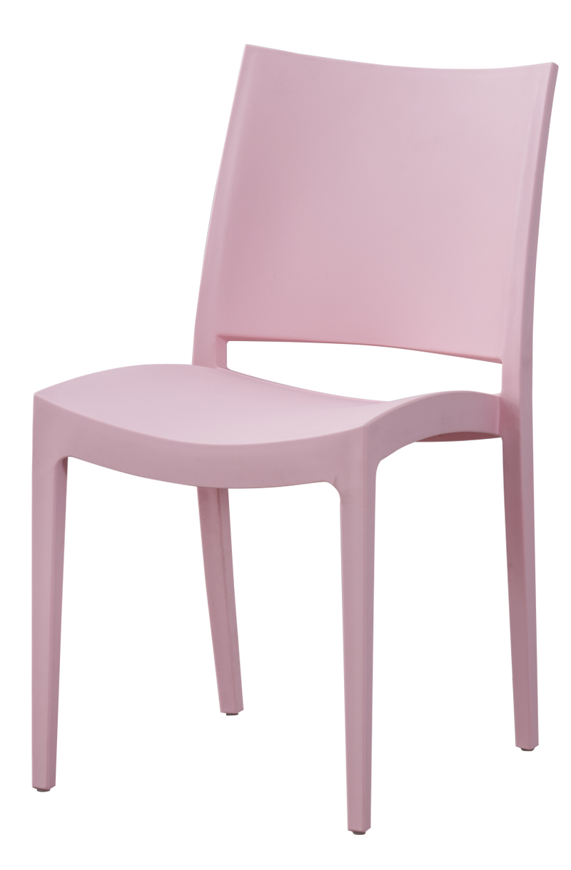 Plastic Chair w/ Available in Multiple Colors