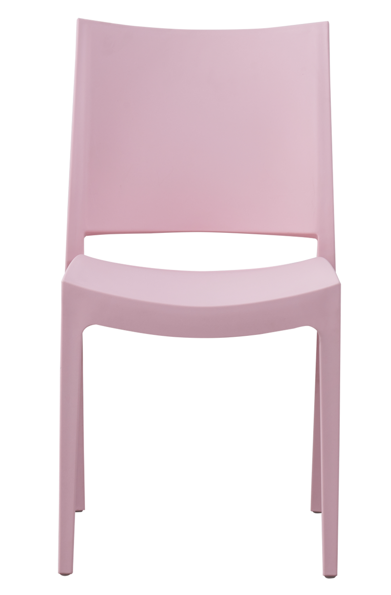 Plastic Chair w/ Available in Multiple Colors