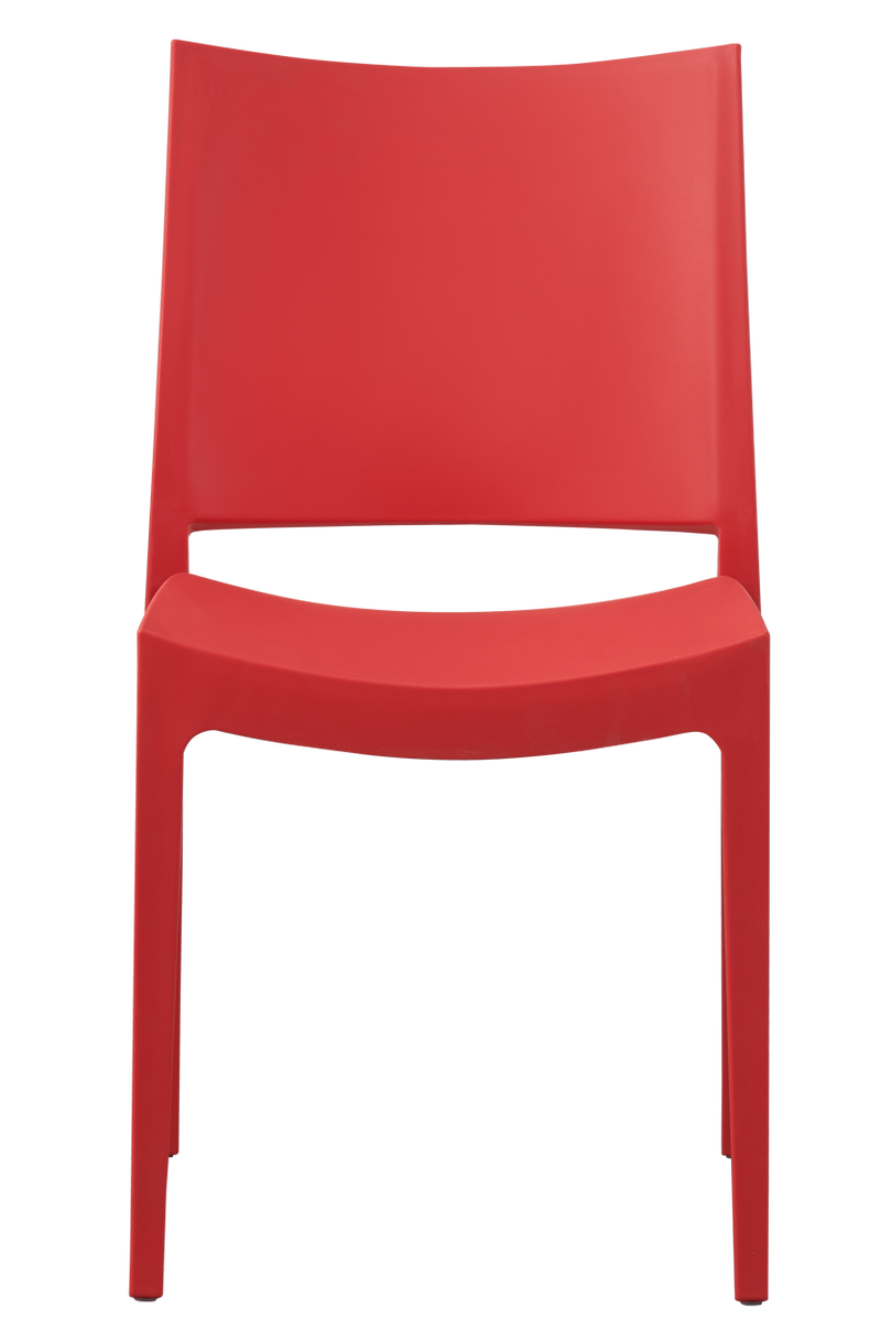 Plastic Chair w/ Available in Multiple Colors