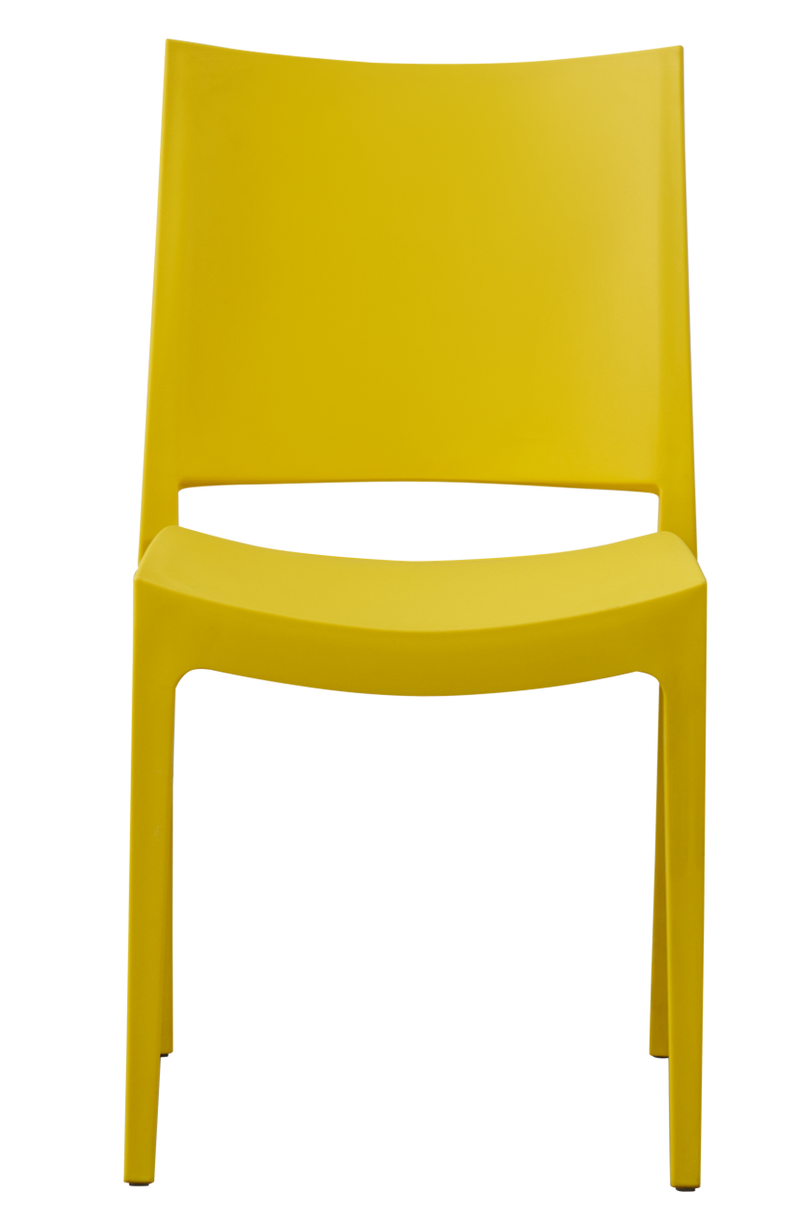 Plastic Chair w/ Available in Multiple Colors