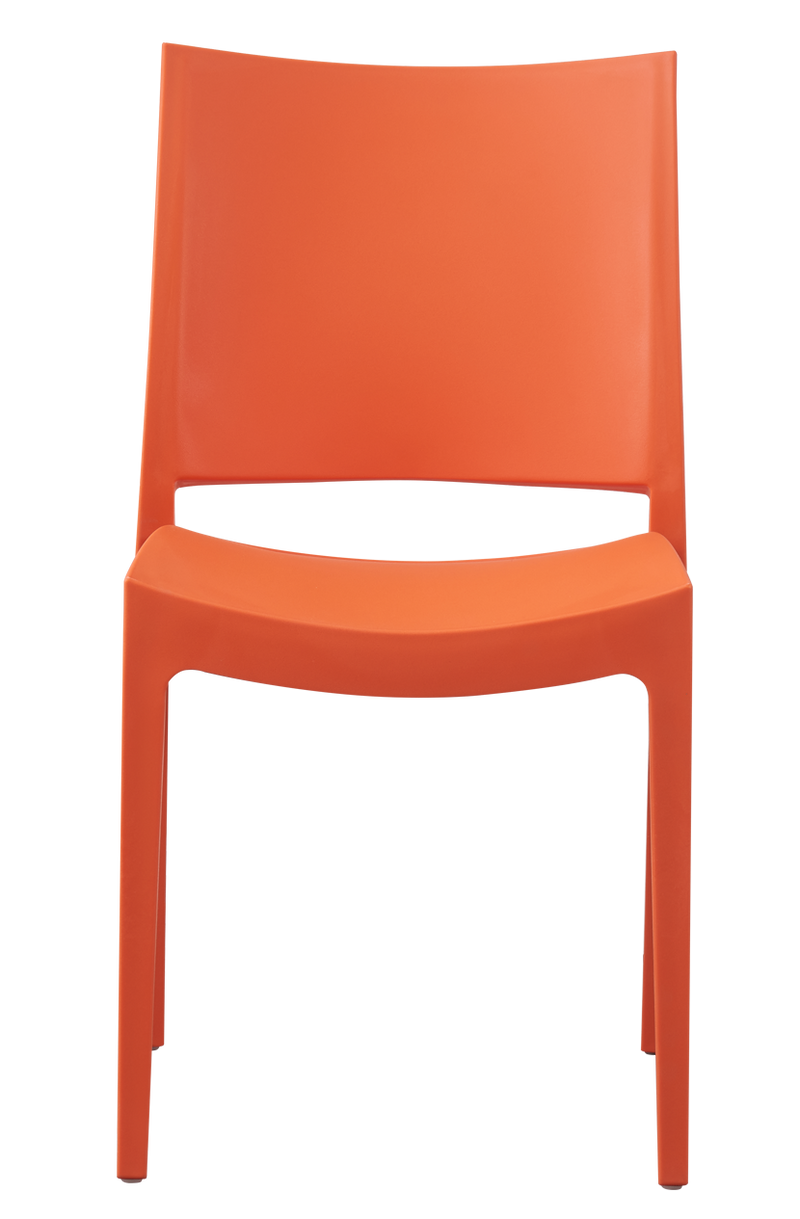 Plastic Chair w/ Available in Multiple Colors