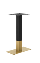 Mix Color Indoor Table Base made by Stainless Steel, Finish Black&Gold