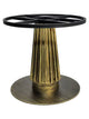 Indoor 28" Round Table Base, Finish Antique Bronze