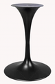 Indoor 20" Round Base Metal Table Base, Finish Black