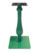 16"X16" Indoor Green Metal Table Base
