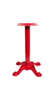 Indoor Red 4 Prongs Cast Iron Vintage Table Base
