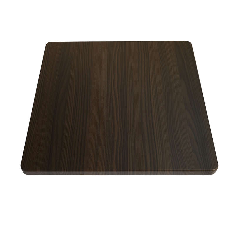 Indoor 1-1/4" Laminate Table Top, Finish Walnut