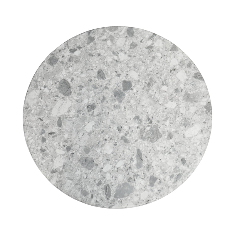 Indoor 1-1/4" Laminate Table Top, Finish White Marble