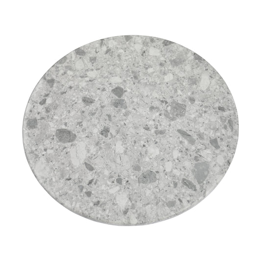 Indoor 1-1/4" Laminate Table Top, Finish White Marble