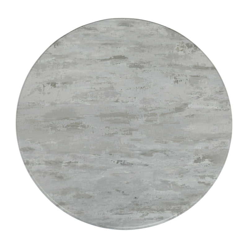 Indoor 1-1/4" Laminate Table Top, Finish White Snow