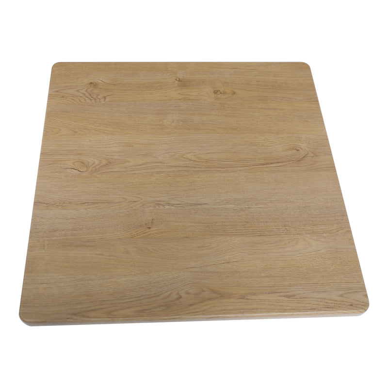 Indoor 1-1/4" Laminate Table Top, Finish Light Nature
