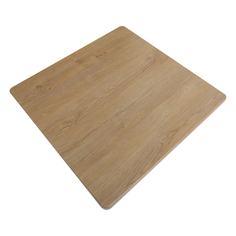 Indoor 1-1/4" Laminate Table Top, Finish Light Nature
