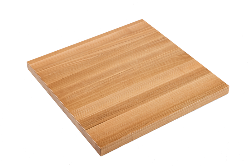 Indoor Ash Wood Table Top, Finish Natural