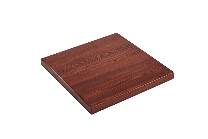 Indoor Ash Wood Table Top, Finish Light Walnut