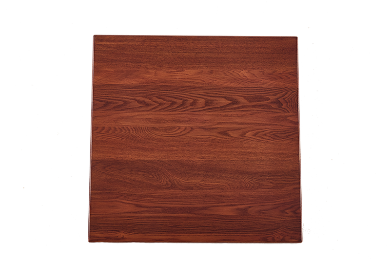 Indoor Ash Wood Table Top, Finish Light Walnut