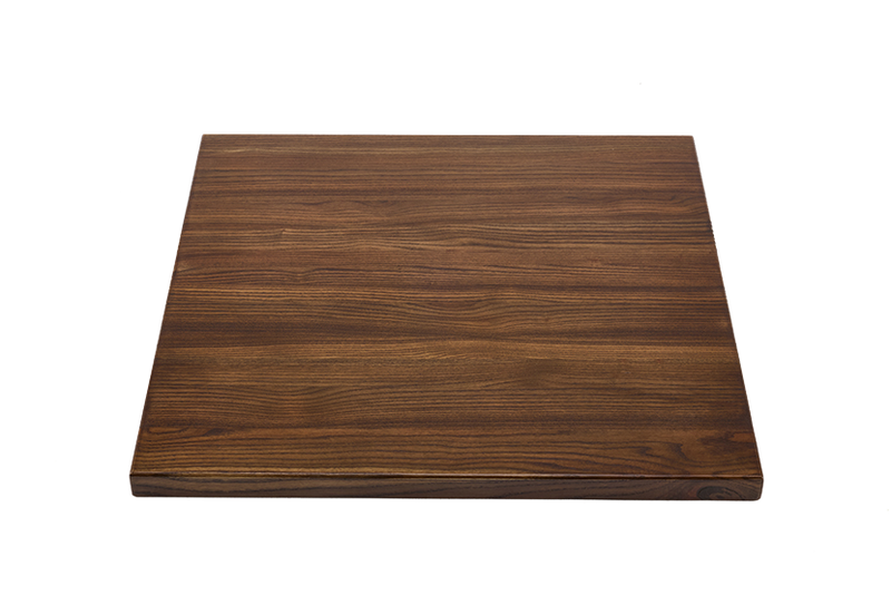 Indoor Light Walnut Color Elmwood Table Top