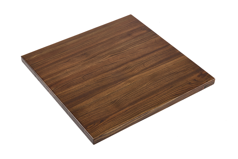 Indoor Light Walnut Color Elmwood Table Top