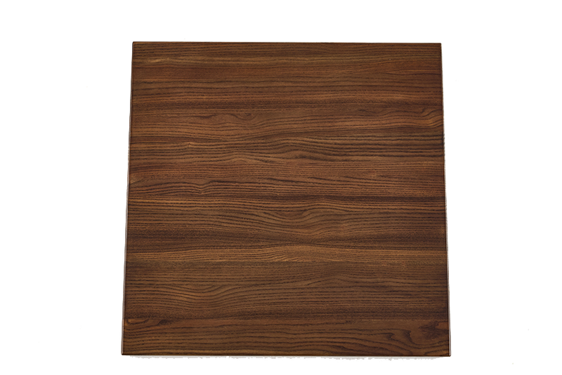 Indoor Light Walnut Color Elmwood Table Top