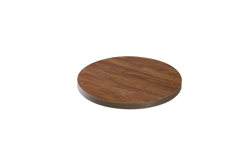 Melamine Walnut Wood Grain Table Top