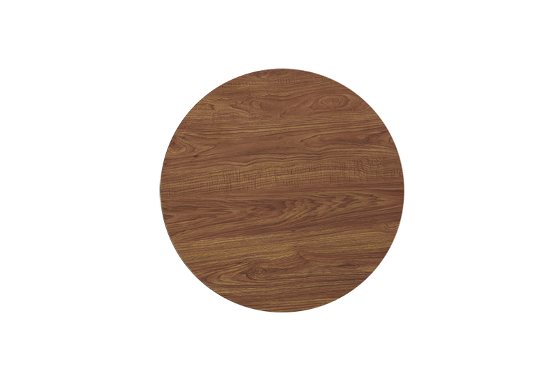 Melamine Walnut Wood Grain Table Top