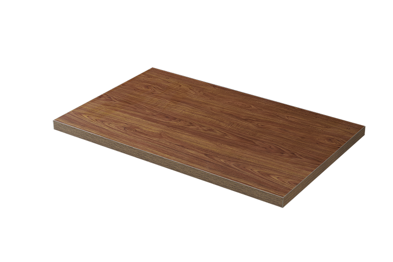 Melamine Walnut Wood Grain Table Top