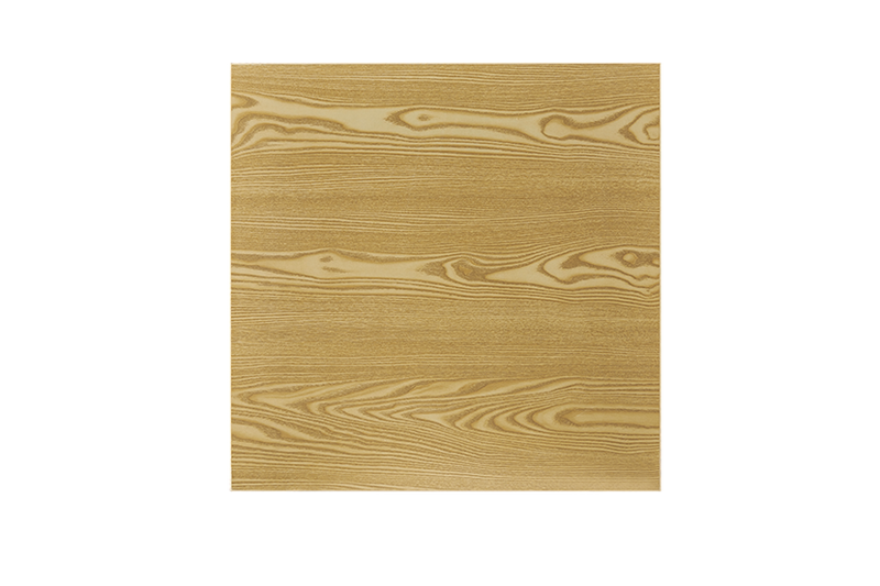Melamine In Yellow Natural Wood Grain Table Top