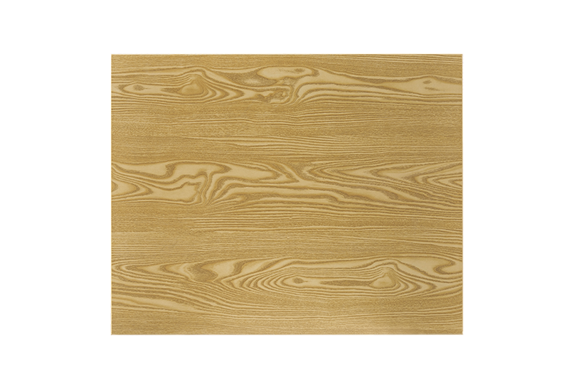 Melamine In Yellow Natural Wood Grain Table Top