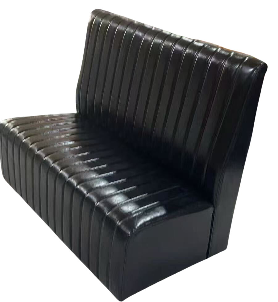 Single Black Channel Booth