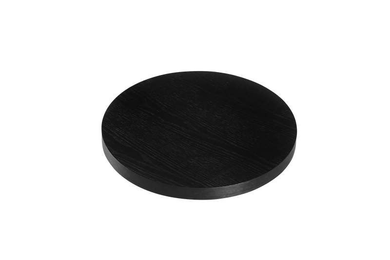 Black Veneer Table Top , 1 1/2'' Thick