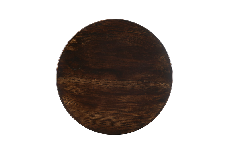 Indoor Dark Walnut Color Elmwood Table Top
